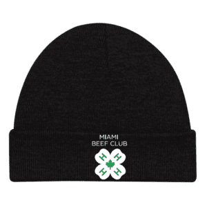 0530M Acrylic Roll Toque - Black