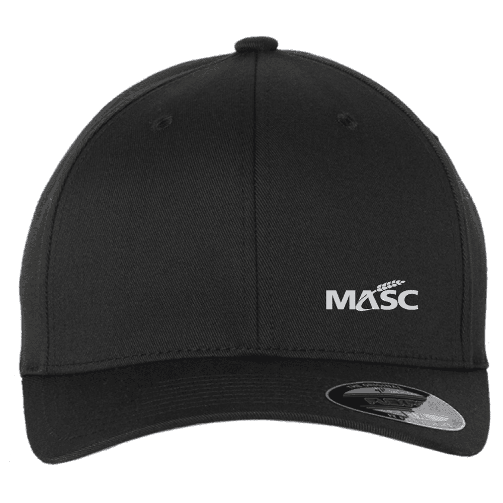 6277 Flexfit Wooly 6 Panel Cap - Black