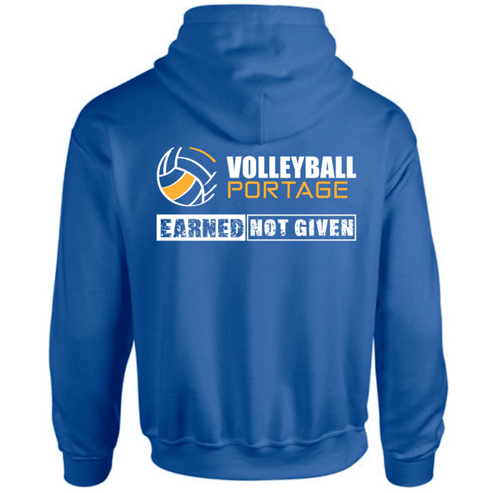 G185 Gildan Heavy Blend 8 oz., 50/50 Hooded Sweatshirt - Royal - Image 2